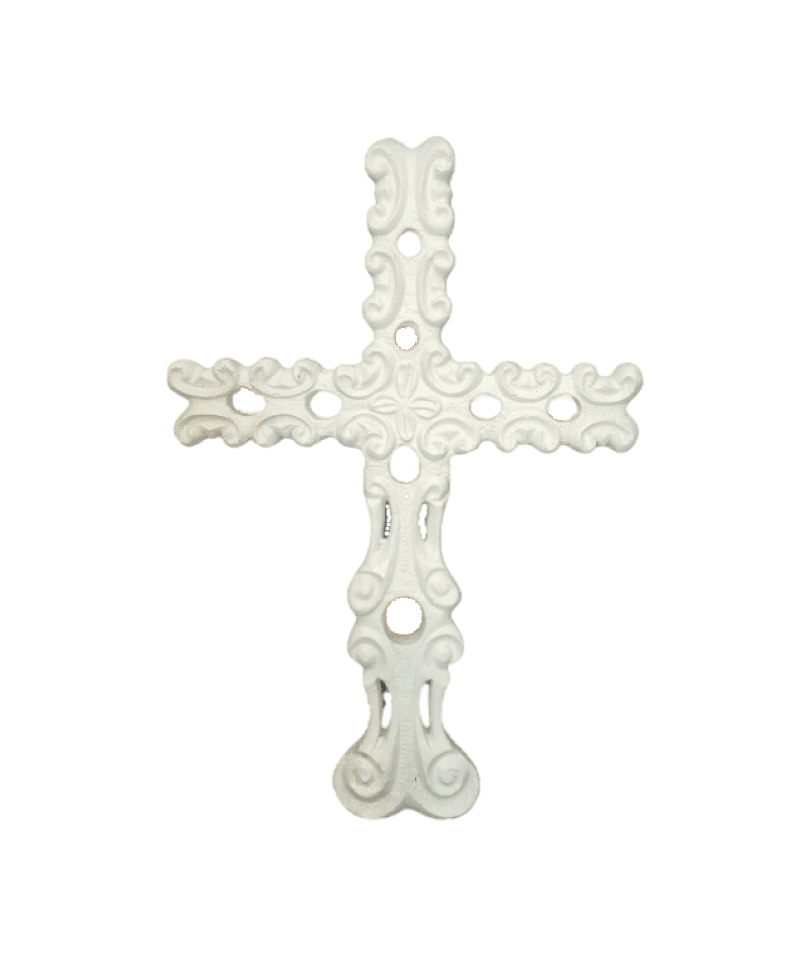 Hand Carved Cross Large