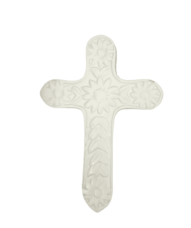 Hand Carved Cross Meduim