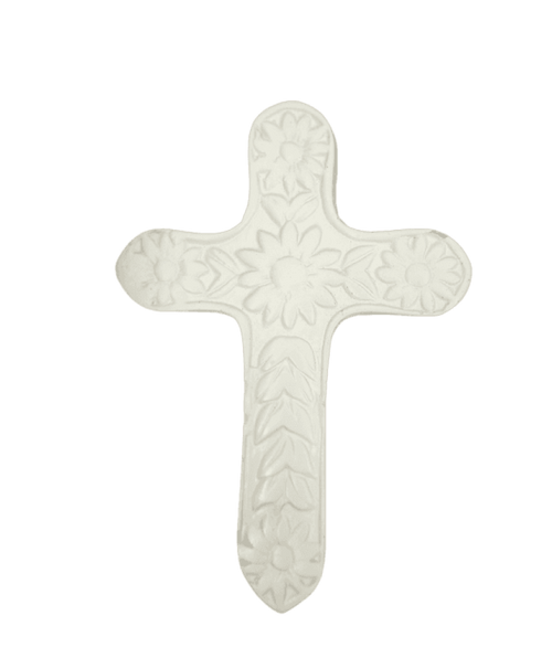 Hand Carved Cross Meduim