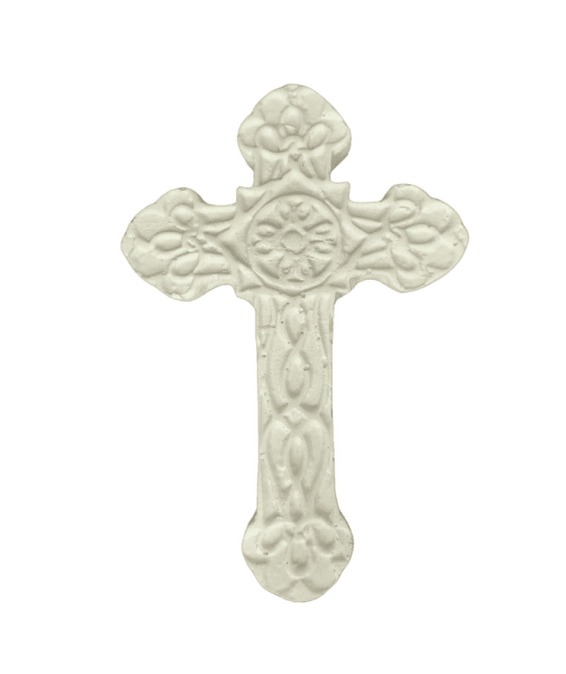Hand Carved Cross Small