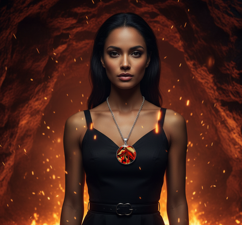 Volcano Swirl Pendant