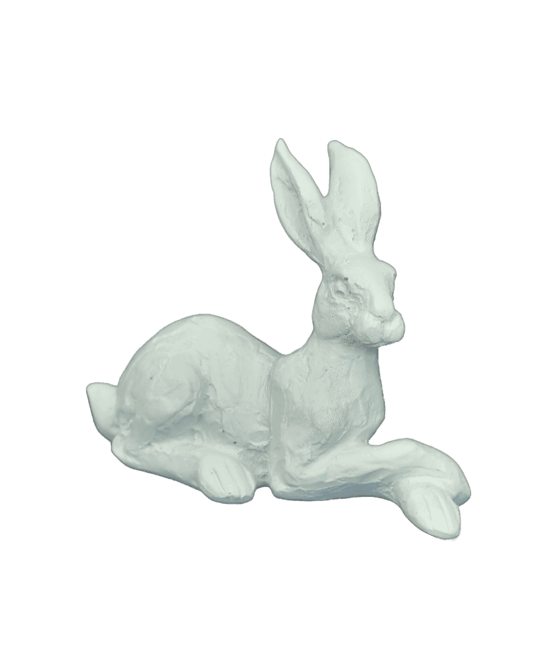 Hare Tiny Lying Down – Resin
