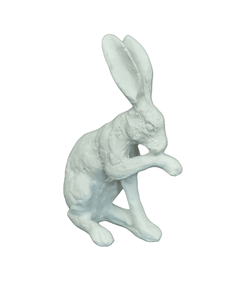 Hare Tiny Sitting- Resin