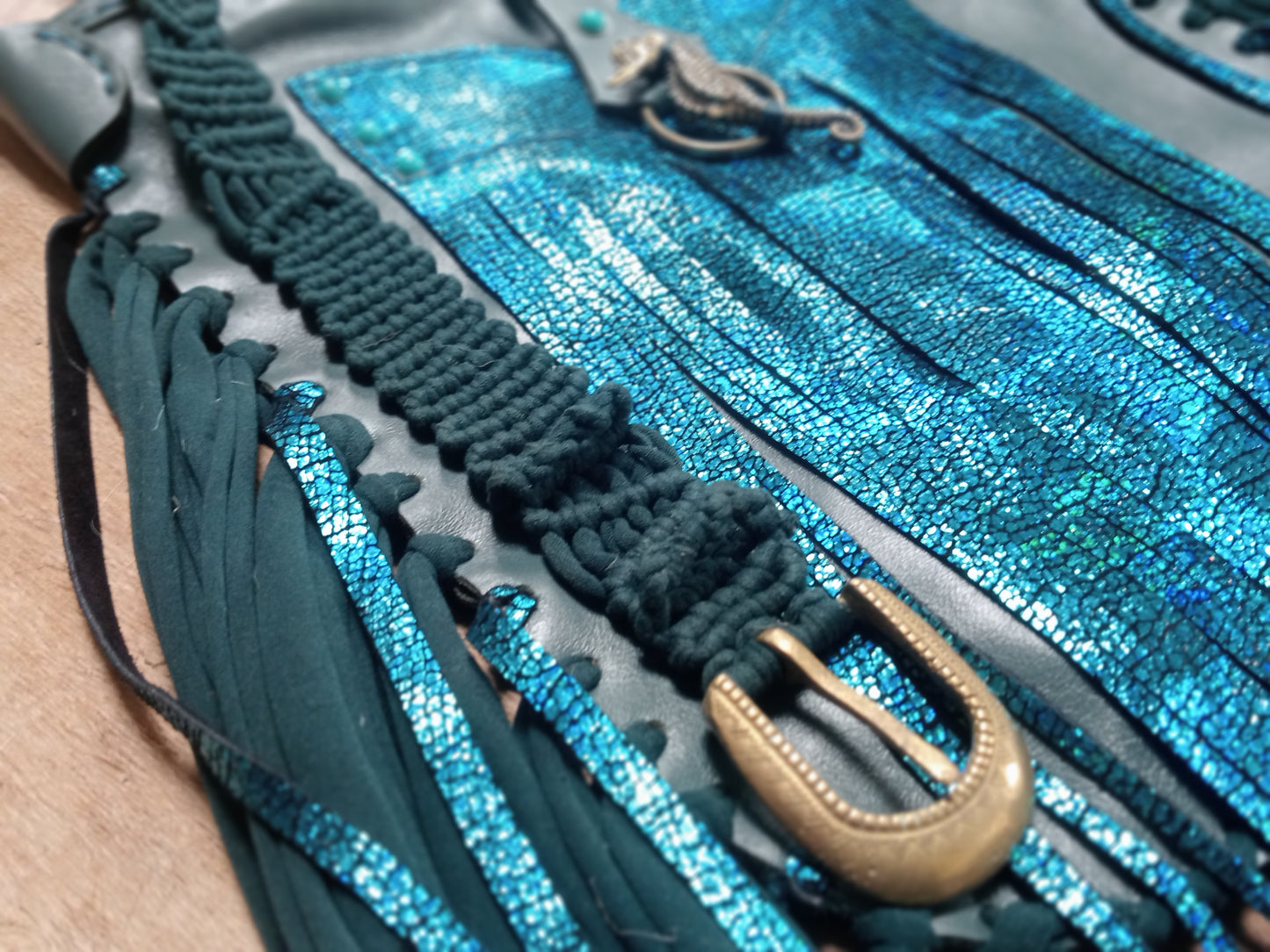 The Ocean Goddess Handcrafted Handbag