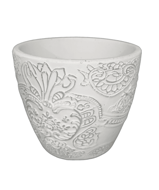 Lace Textured Planter