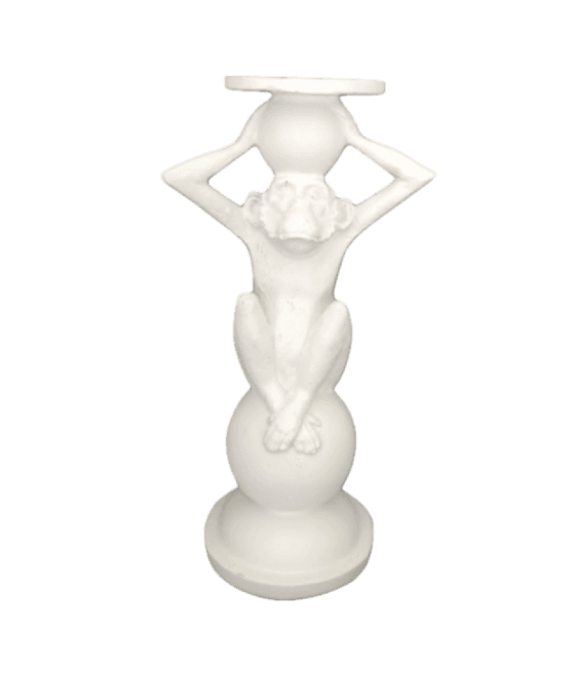 Monkey Pillar Candle Stick