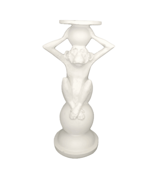 Monkey Pillar Candle Stick