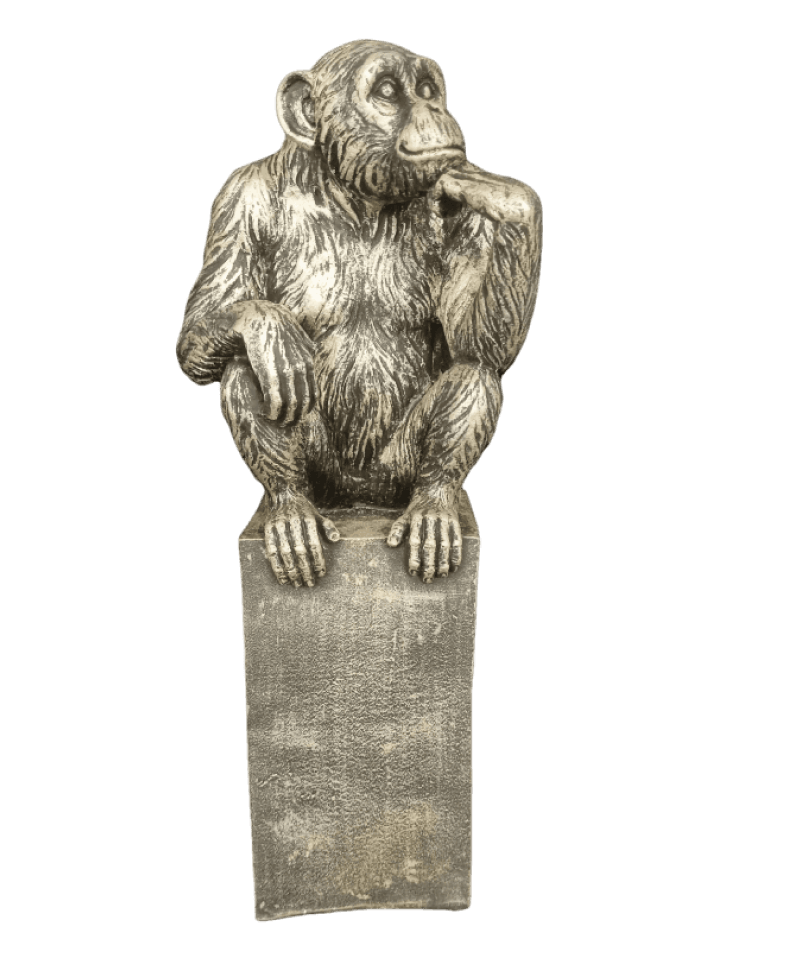 Monkey on Plinth