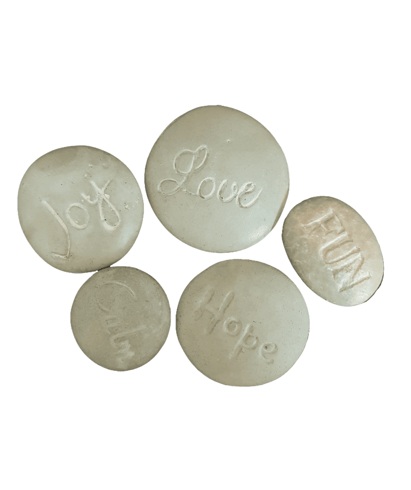 Pebbles 5 assorted (Average dimensions)