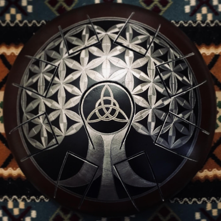 The Dream Tank - Handmade Steel Tongue Drum