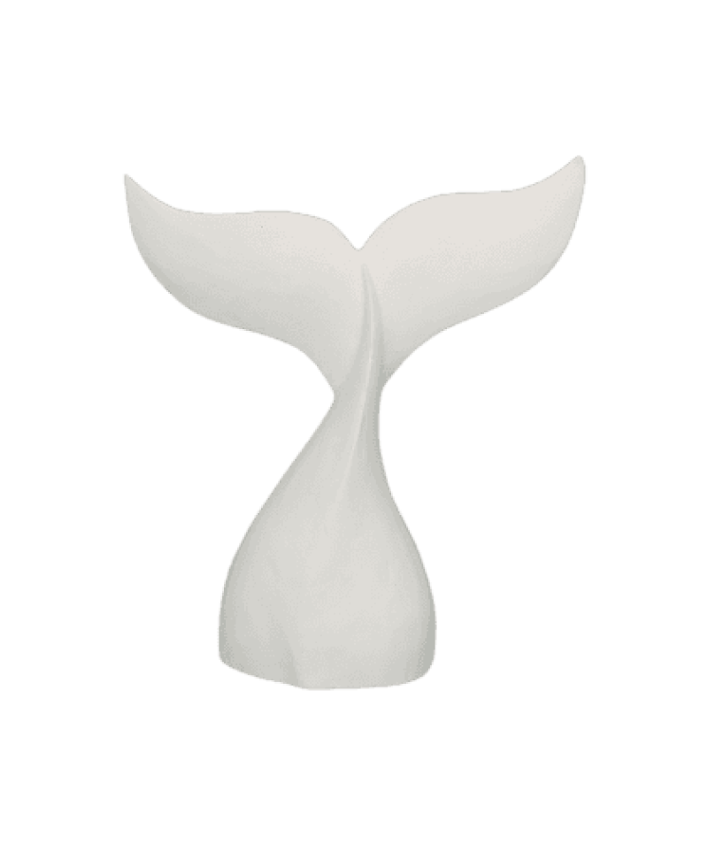 Whale Tail Statuette