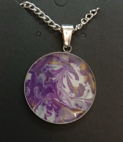 Lilac Flower Pendant