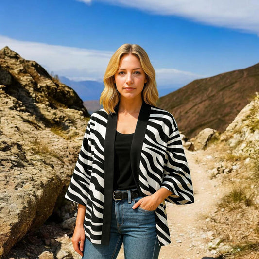Zebra Kimono