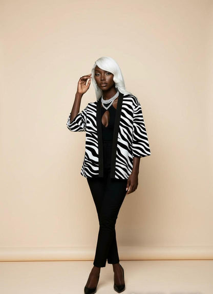 Zebra Kimono