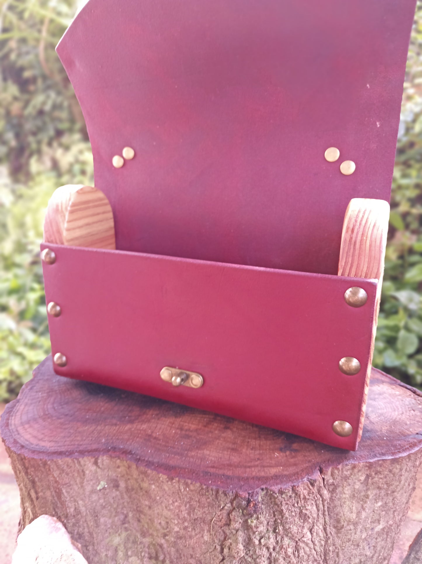 Leather Briefly Handcrafted Handbag