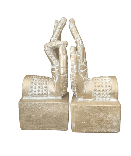 Zenman Hands Bookends