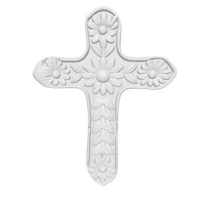 Hand Carved Cross Meduim