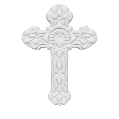 Hand Carved Cross Small