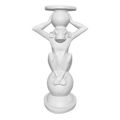 Monkey Pillar Candle Stick