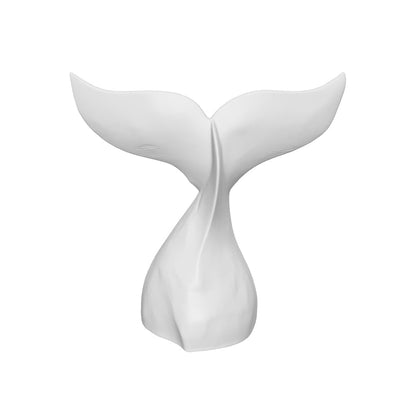 Whale Tail Statuette