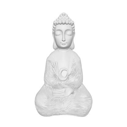 Zen Man Statue Peaceful